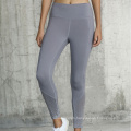 Wholesale Athletic Breathable Laser Cut Yoga Fitness Leggings Pants With Pocket Sport Tights